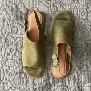 SPRING SALE! Caslon Olive Green Hooded Sandal from Nordstrom